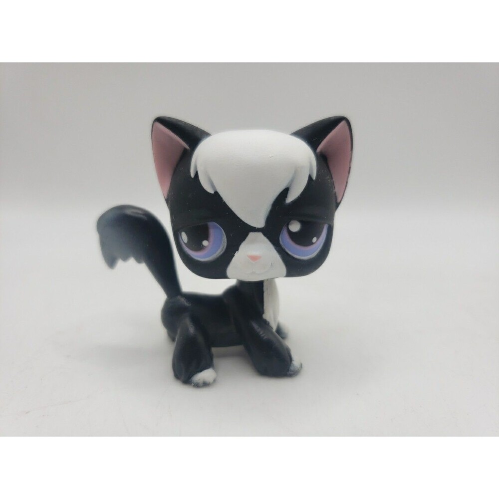 Littlest Pet Shop LPS Puzzle Longhair Cat ~ 2007 Hasbro